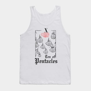 Ten of Pentacles Tarot (w) Tank Top